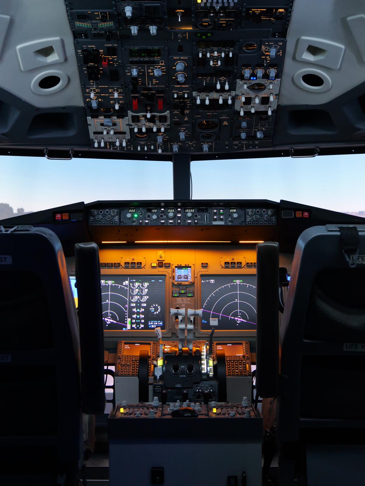 Seminar im Flugsimulator