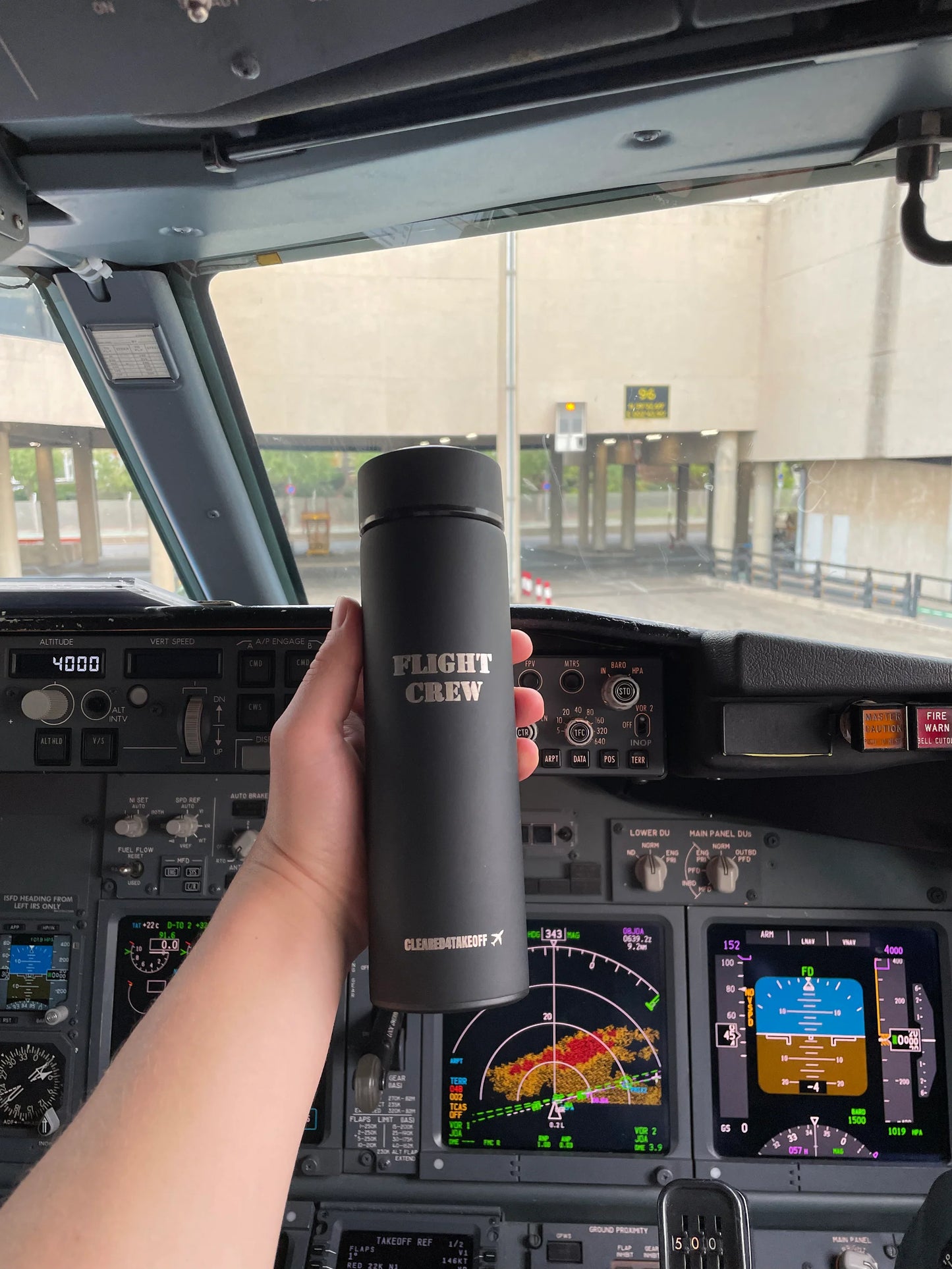 Luftfahrt-Thermobecher "Flight Crew"