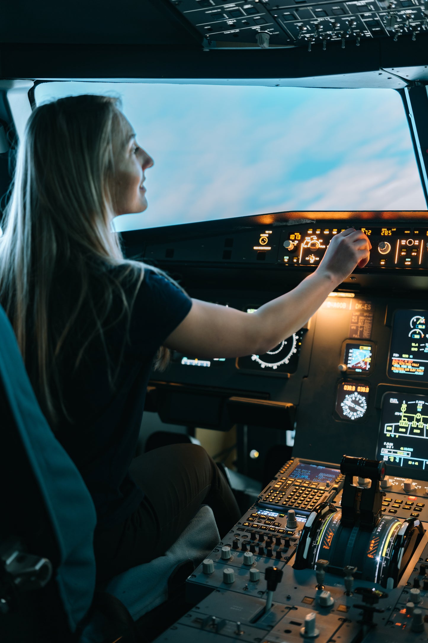 First Class-Ticket A320